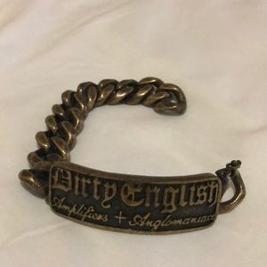 Dirty English/juicy couture bracelet